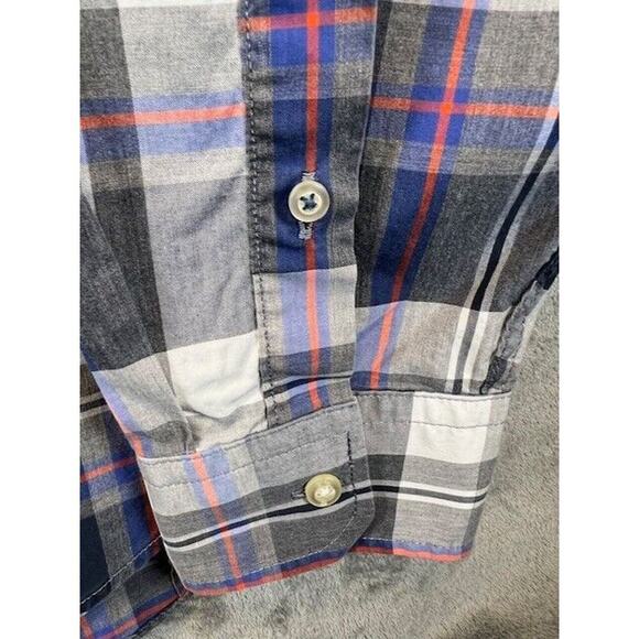 Banana Republic Custom 078 Wash Shirt Grant Fit-XL plaid Button shirt - Picture 4 of 8